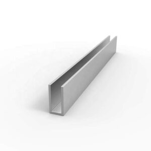 Aluminium Channel (Unequal) - W x H - 12x20mm