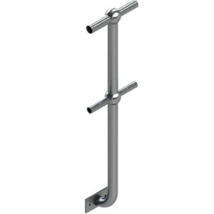 Balltube Handrail Side Mounted Offset Stanchions