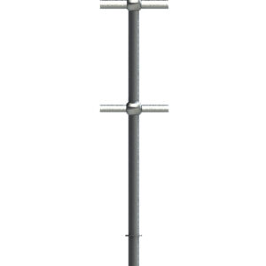 Balltube Handrail Stanchions with Collar